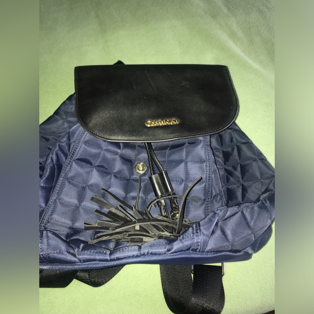 Calvin Klein backpack purse